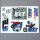 RZT Stickerbogen Retro "1"