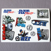 RZT Stickerbogen Retro "2"