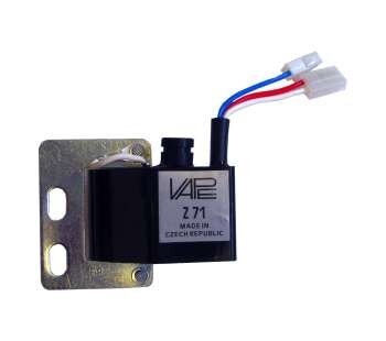 Zündspule VAPE Z71 - mit Kerzenstecke und Zündkabel Simson S50, S51, S70, S53, S83, KR51/1 Schwalbe, KR51/2 Schwalbe, SR4-2 Star, SR4-3 Sperber, SR4-4 Habicht, SR50, SR80