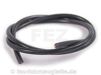Zündkabel schwarz 1m (deutsche Produktion)