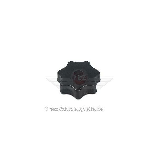 Sterngriffmutter schwarz f. Motorabdeckung u. Haube SR50,KR51