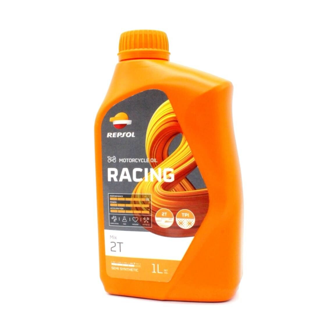 CEPSA Moto 2T Racing Öl – 125 Ml, JASO FD, Für Hochdrehende 2-Takt-Motoren