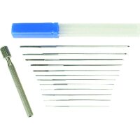 Düsen Reibahlen Set (0,60 - 1,90mm) Halter mit Ahlen...