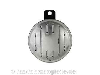 Hupe für 6V + 12V Alu poliert S51,S70,S50  Original Bauform